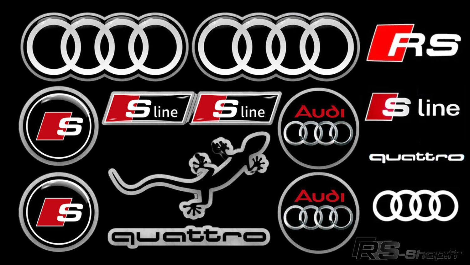 Autocollants Stickers Audi / VW