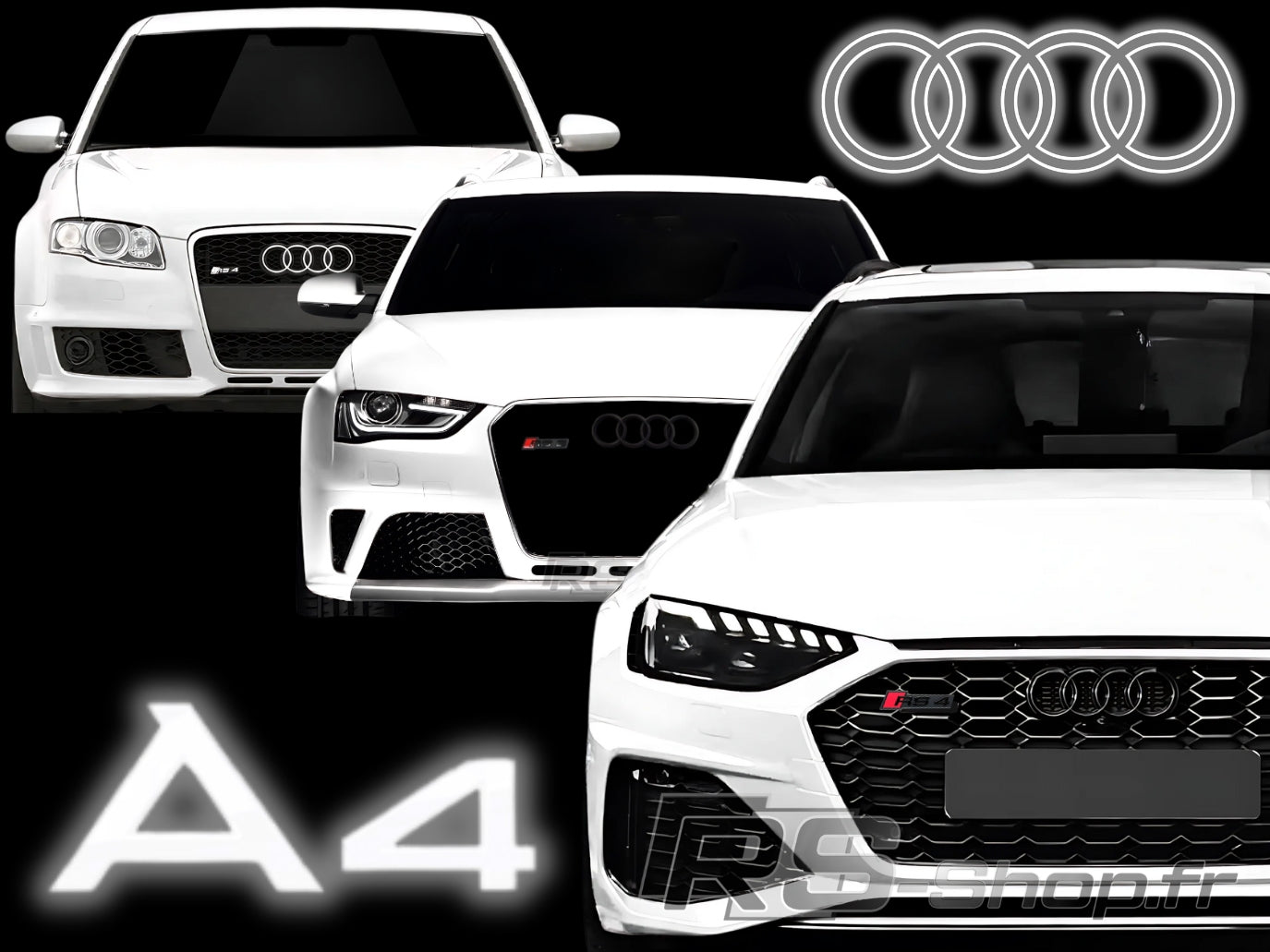 Collection pices Audi A4 S4 RS4 RS SHOP