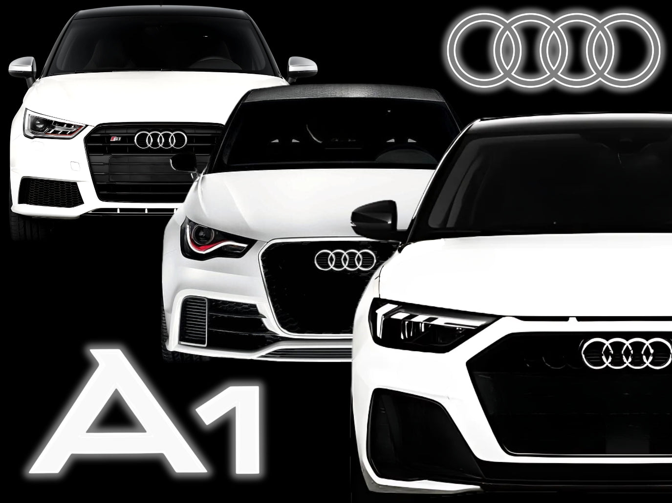 Collection pieces AUDI A1 S1 RS SHOP