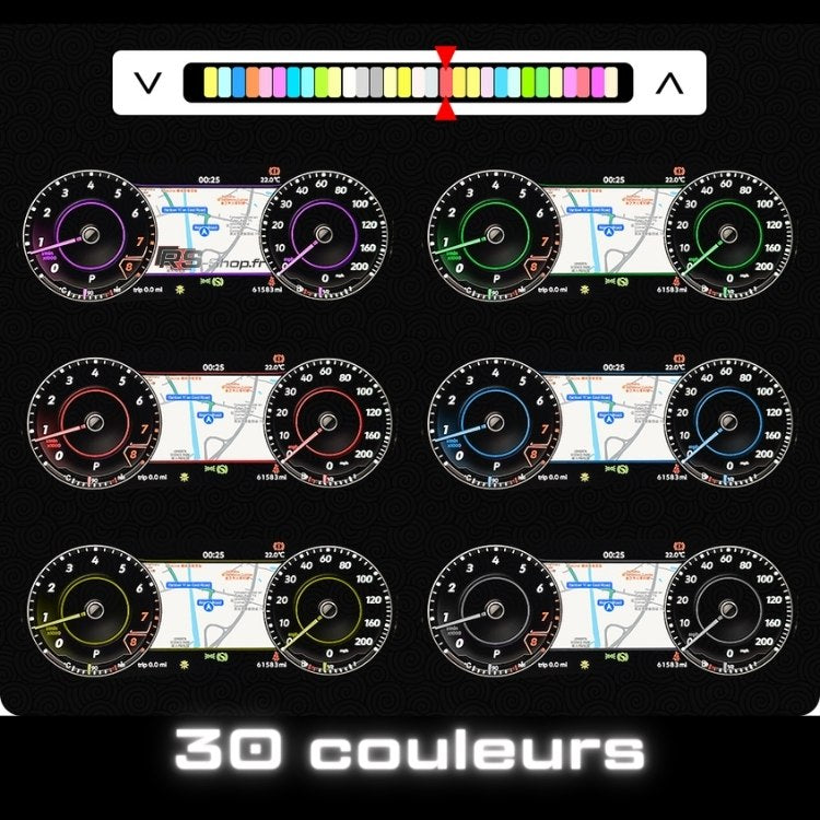 couleur virtual cockpit