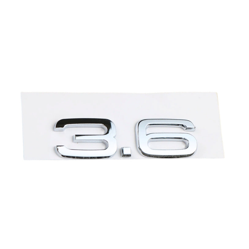 Logo Audi 1.8T 2.0T 3.0T 3.2 4.2 V6T V8T V10 W12