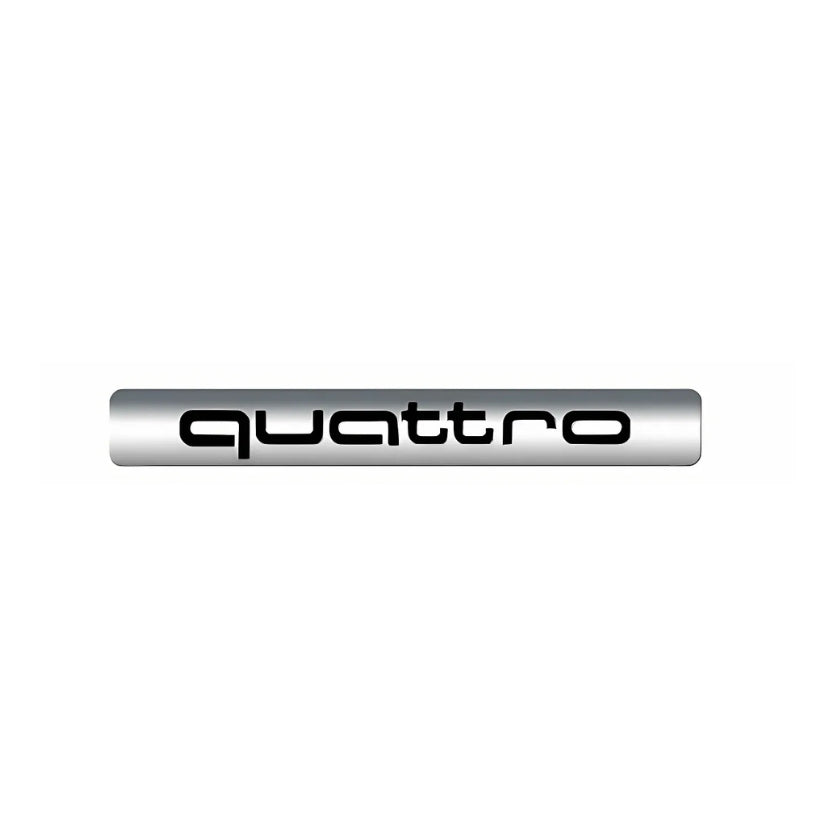 Logo Audi 1.8T 2.0T 3.0T 3.2 4.2 V6T V8T V10 W12