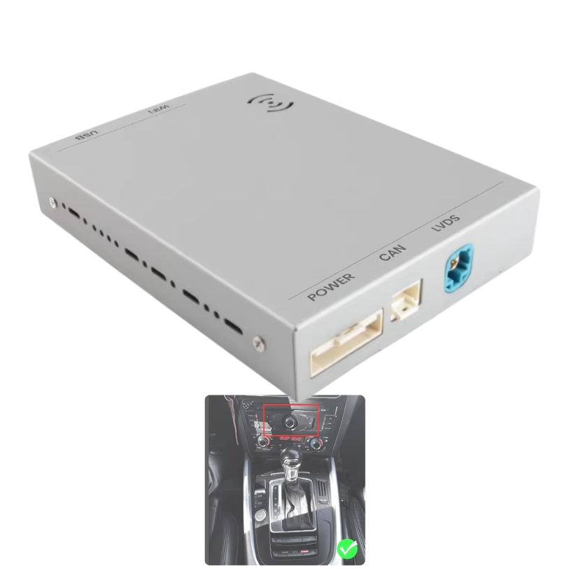 Boitier Carplay Android Apple Audi A4 A5 Q5