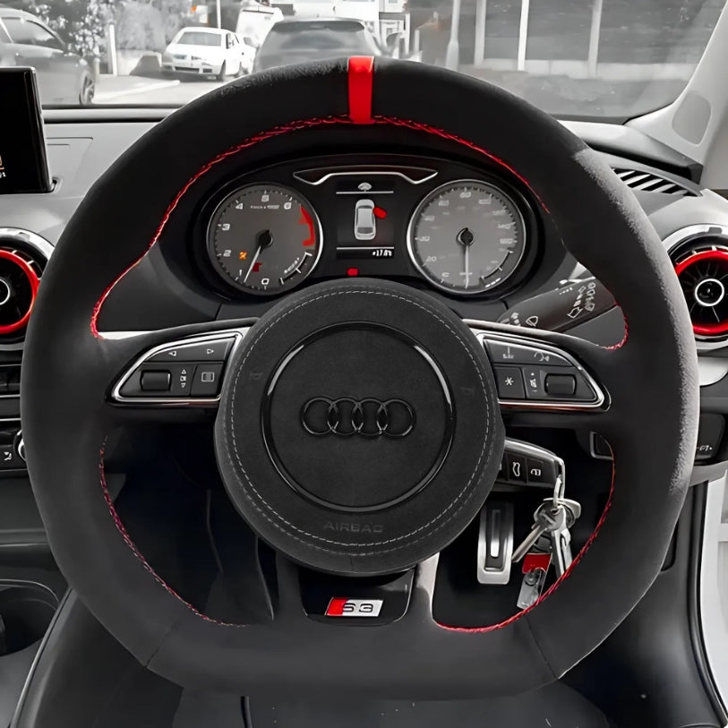 Couvre volant Audi B8 Méplat