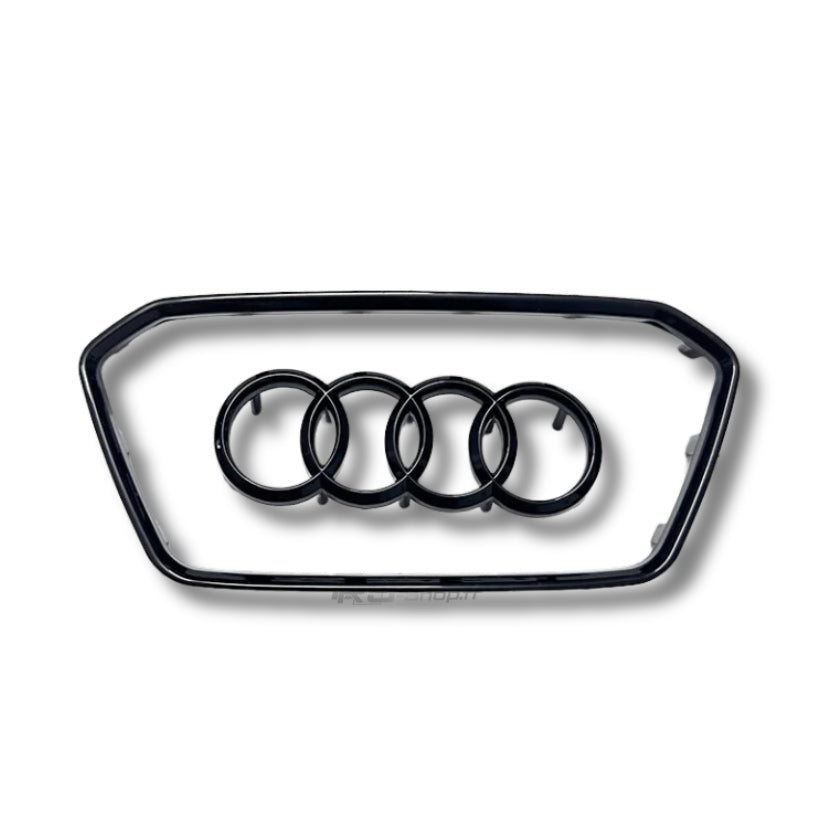 Insert Cerclage et Logo Volant Audi Noir