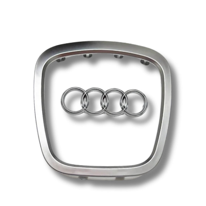 Insert Cerclage et Logo Volant Audi Noir