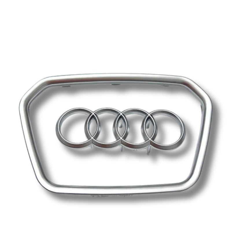 Insert Cerclage et Logo Volant Audi Noir