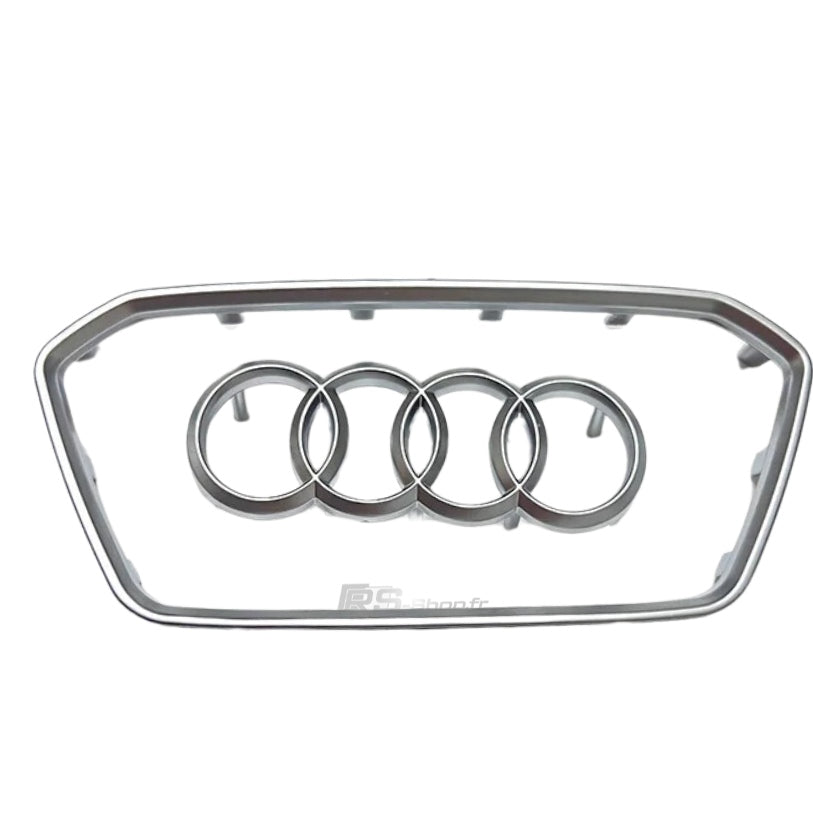 Insert Cerclage et Logo Volant Audi Noir
