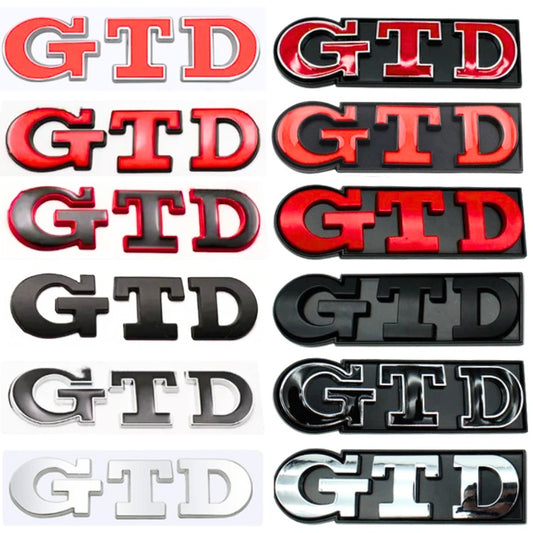 Logo / Badge GTD VW Golf