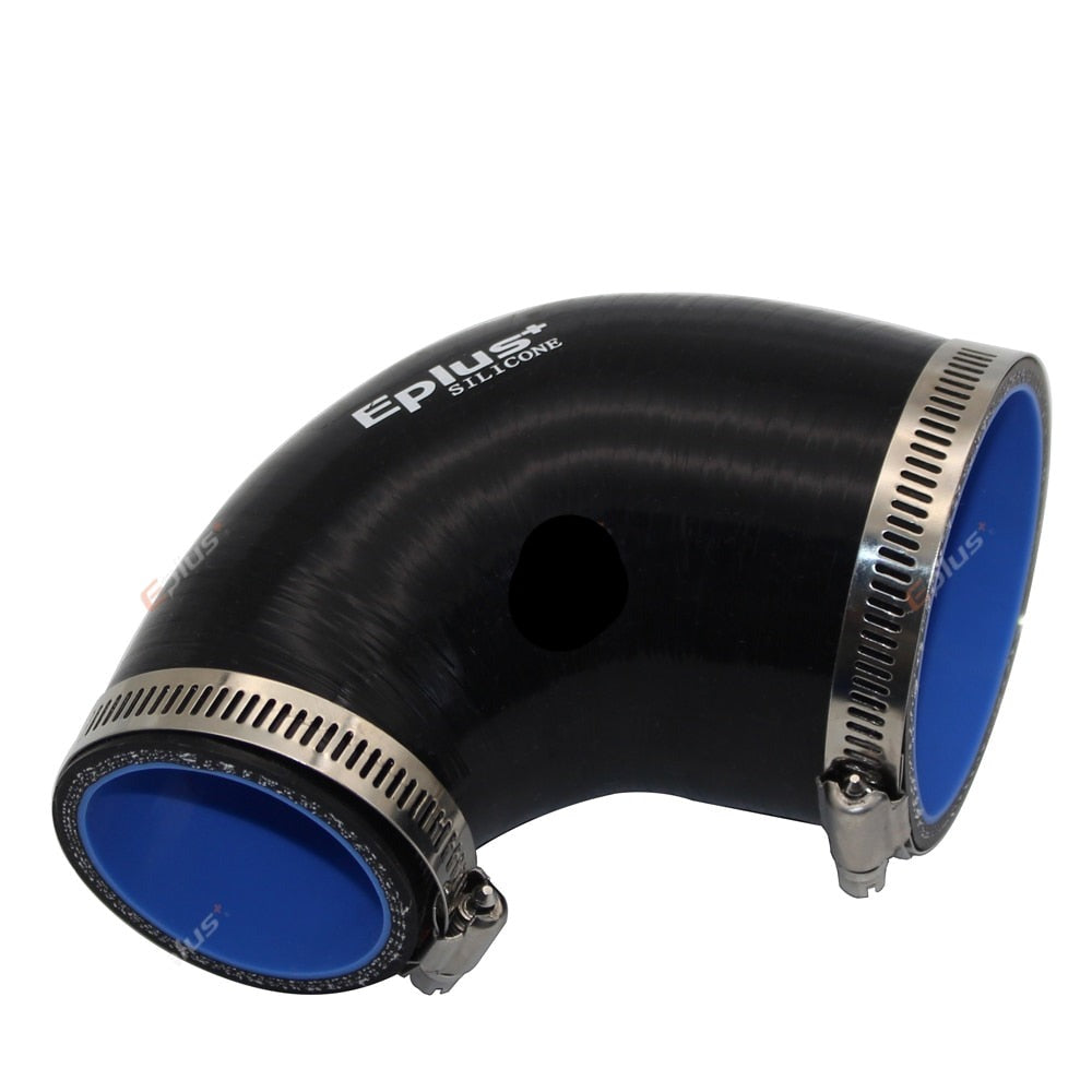 Coude Silicone Universel Noir 90 degré