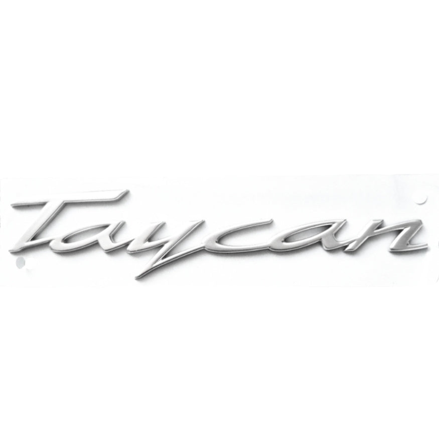 Badge Logo Arrière Porsche Noir