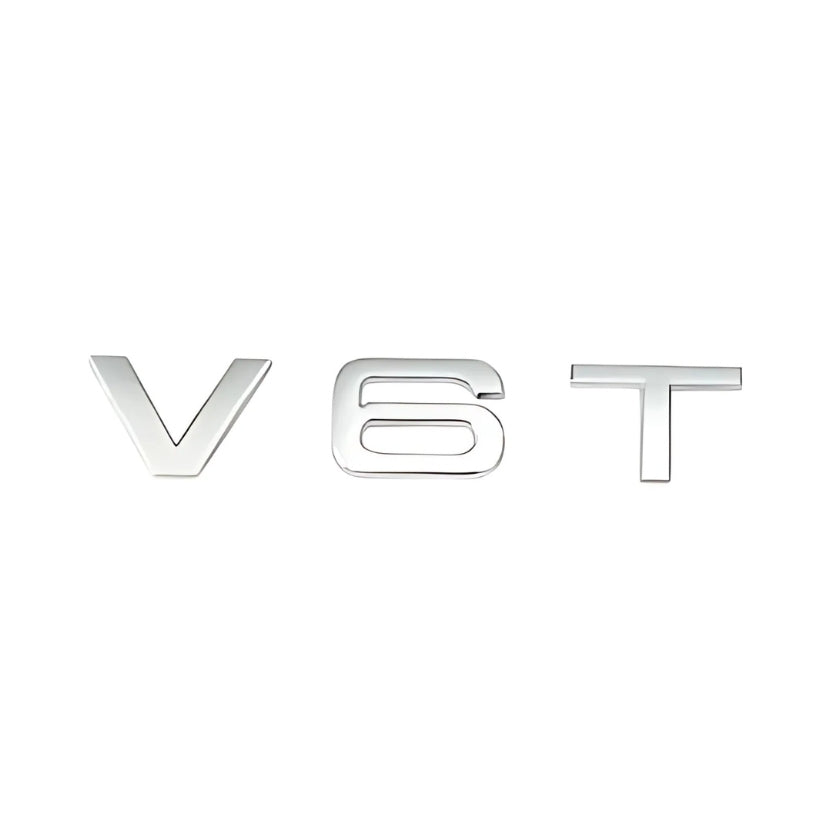 Logo Audi 1.8T 2.0T 3.0T 3.2 4.2 V6T V8T V10 W12