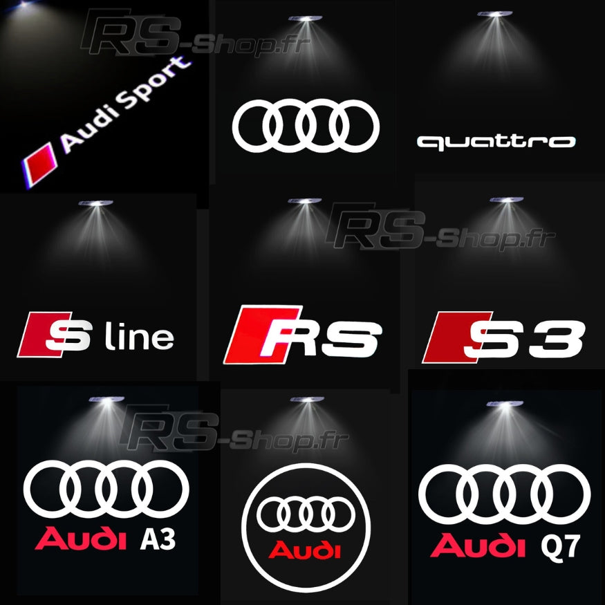 Projecteur Led Porte Logo Audi