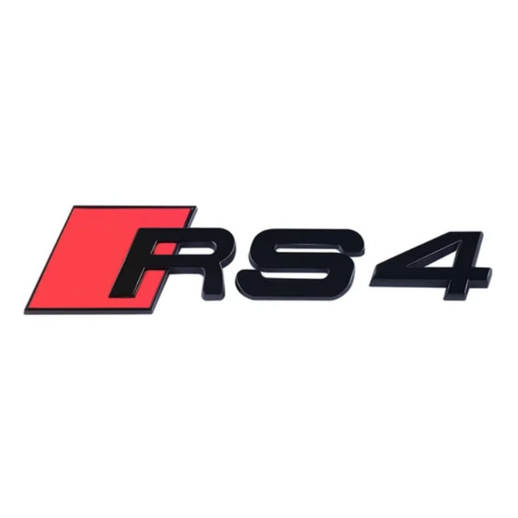 Logo / Badge Audi RS3 / RS4 / RS5 / RS6 / RS7 / RSQ3 / RSQ8 Noir