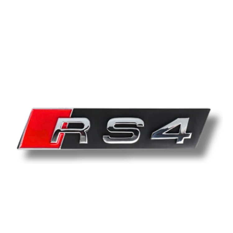 Logo / Badge Audi RS3 / RS4 / RS5 / RS6 / RS7 / RSQ3 / RSQ8 Noir