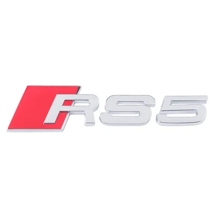 Logo / Badge Audi RS3 / RS4 / RS5 / RS6 / RS7 / RSQ3 / RSQ8 Noir