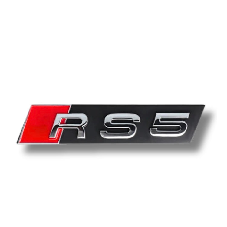 Logo / Badge Audi RS3 / RS4 / RS5 / RS6 / RS7 / RSQ3 / RSQ8 Noir