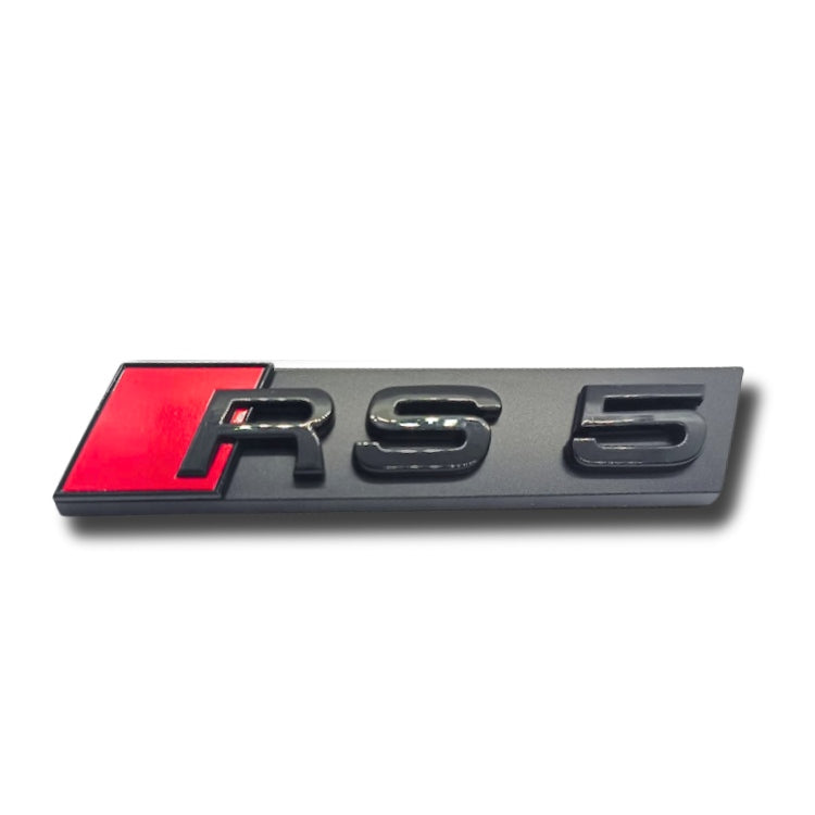 Logo / Badge Audi RS3 / RS4 / RS5 / RS6 / RS7 / RSQ3 / RSQ8 Noir