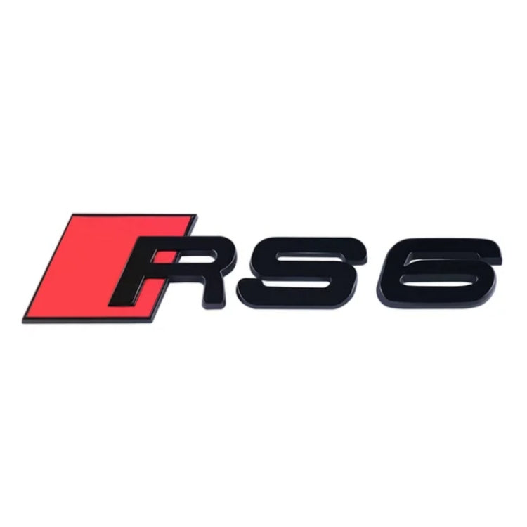 Logo / Badge Audi RS3 / RS4 / RS5 / RS6 / RS7 / RSQ3 / RSQ8 Noir