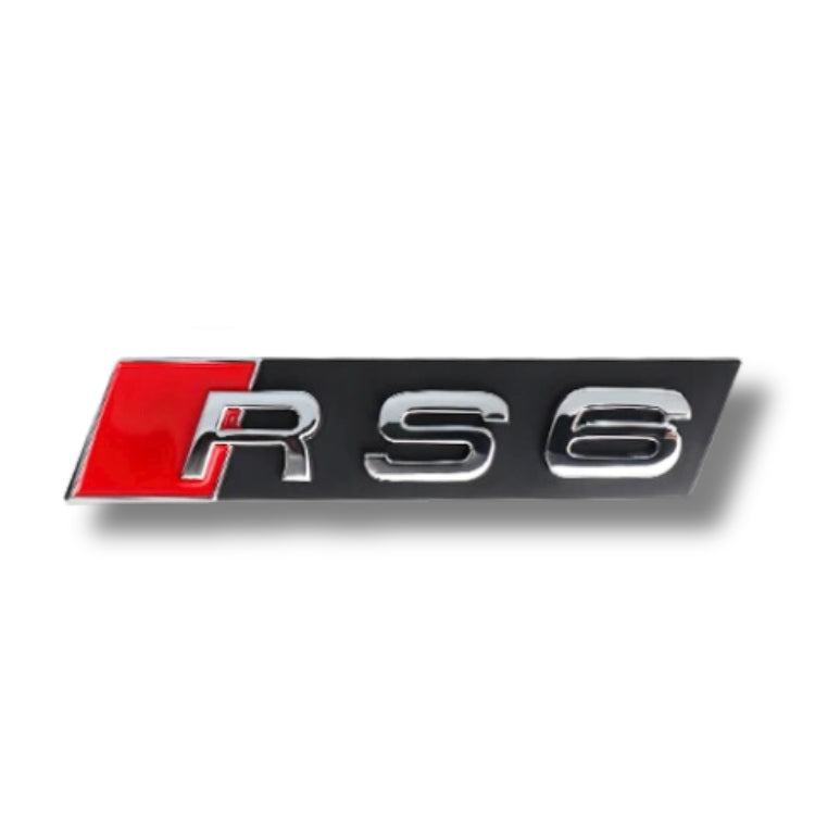 Logo / Badge Audi RS3 / RS4 / RS5 / RS6 / RS7 / RSQ3 / RSQ8 Noir