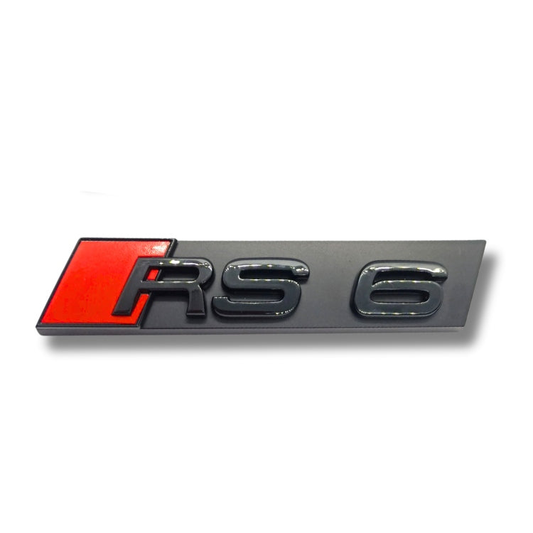 Logo / Badge Audi RS3 / RS4 / RS5 / RS6 / RS7 / RSQ3 / RSQ8 Noir