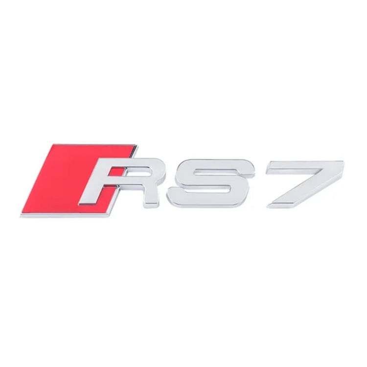 Logo / Badge Audi RS3 / RS4 / RS5 / RS6 / RS7 / RSQ3 / RSQ8 Noir