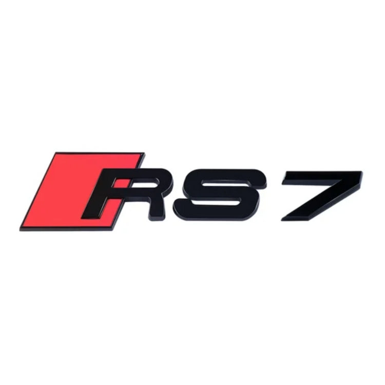 Logo / Badge Audi RS3 / RS4 / RS5 / RS6 / RS7 / RSQ3 / RSQ8 Noir