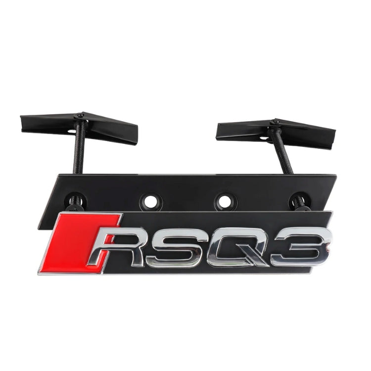 Logo / Badge Audi RS3 / RS4 / RS5 / RS6 / RS7 / RSQ3 / RSQ8 Noir