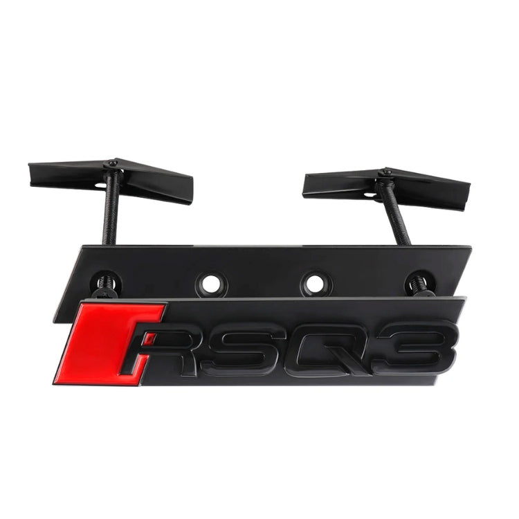 Logo / Badge Audi RS3 / RS4 / RS5 / RS6 / RS7 / RSQ3 / RSQ8 Noir