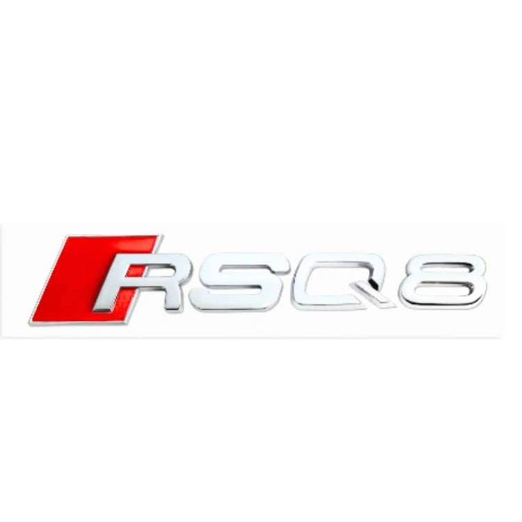 Logo / Badge Audi RS3 / RS4 / RS5 / RS6 / RS7 / RSQ3 / RSQ8 Noir
