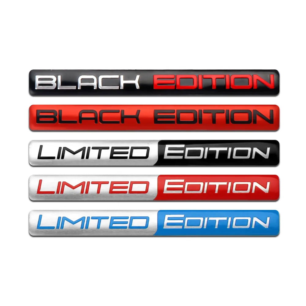 Limited / Black Edition Autocollant