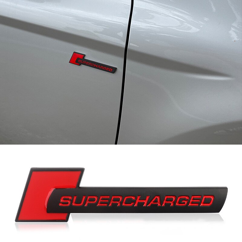 Logo Supercharged Audi