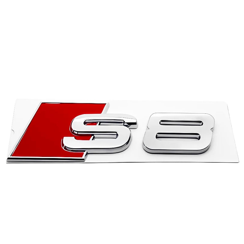 Logo / Badge Audi S3 / S4 / S5 / S6 / S7 / S8 Noir