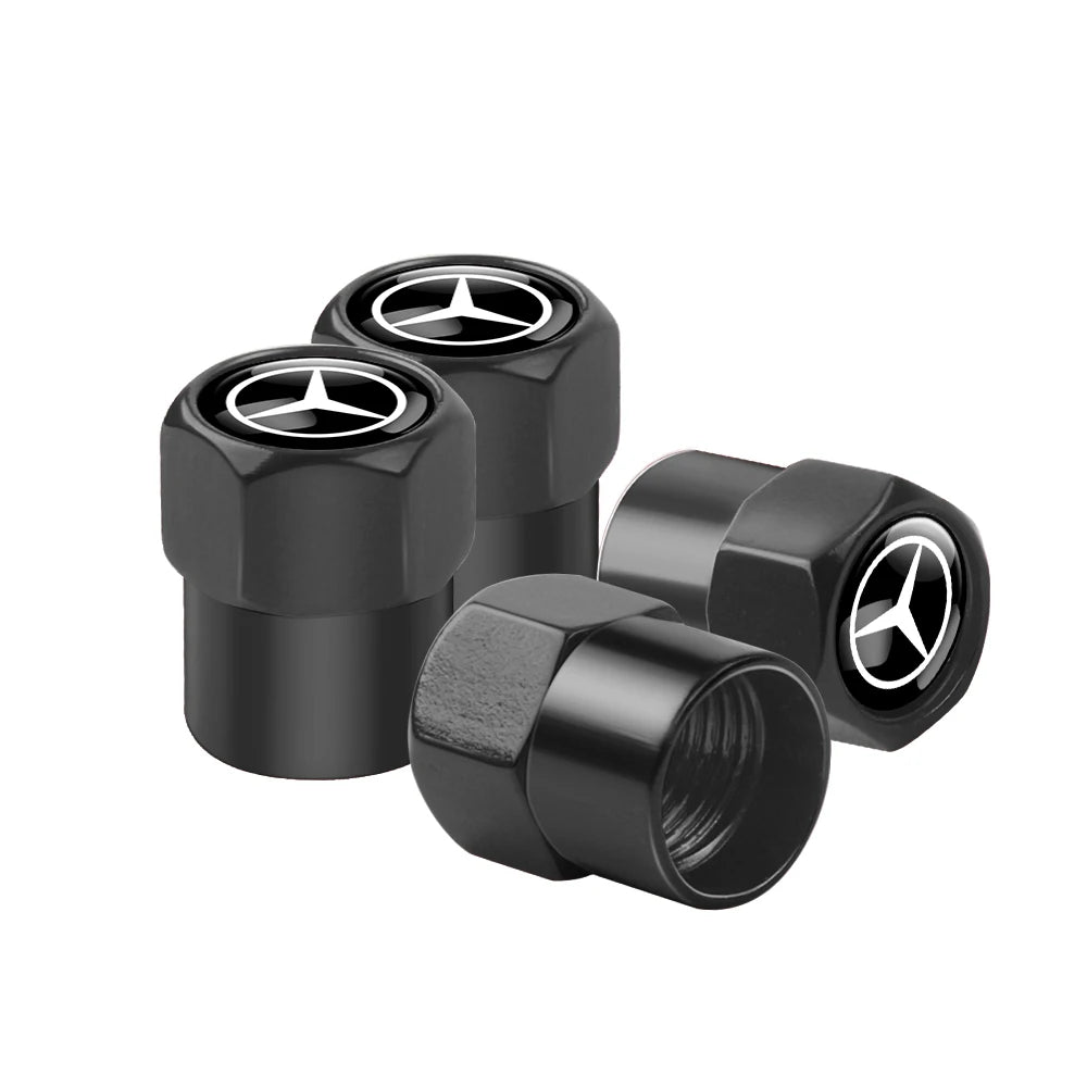 bouchons valve mercedes noir