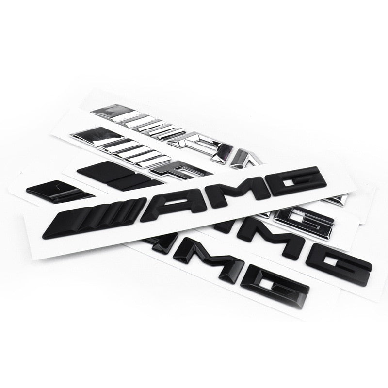 Logo AMG Noir Arrière