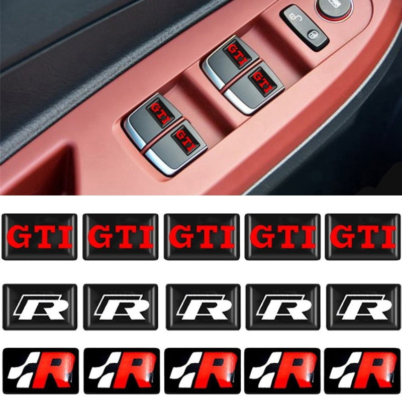 Sticker VW GTI R X10
