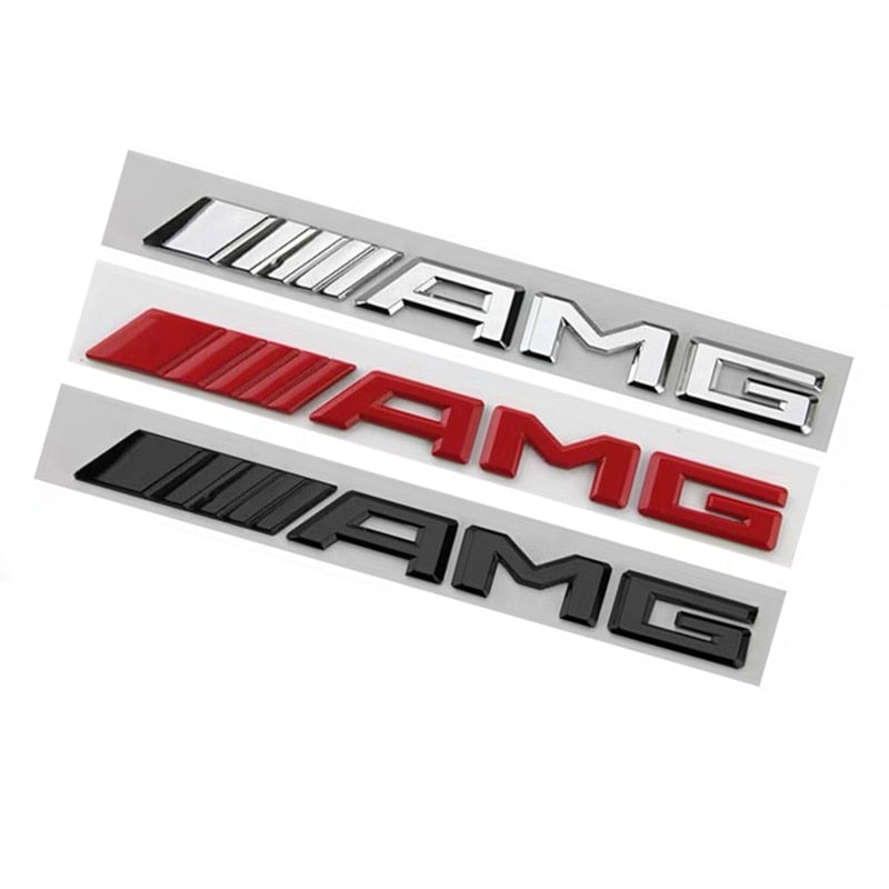 Logo AMG Noir Arrière