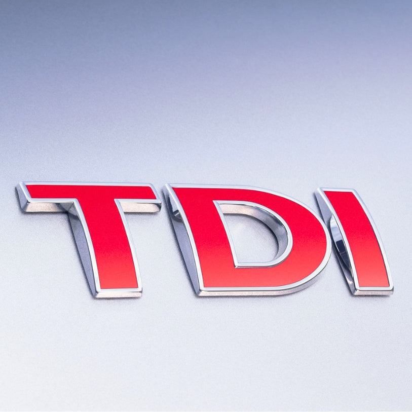 Logo TDI / 1.9Tdi / 2.0Tdi / 2.5Tdi / 2.7Tdi / 3.0Tdi Noir