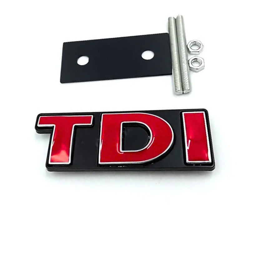 Logo TDI / 1.9Tdi / 2.0Tdi / 2.5Tdi / 2.7Tdi / 3.0Tdi Noir