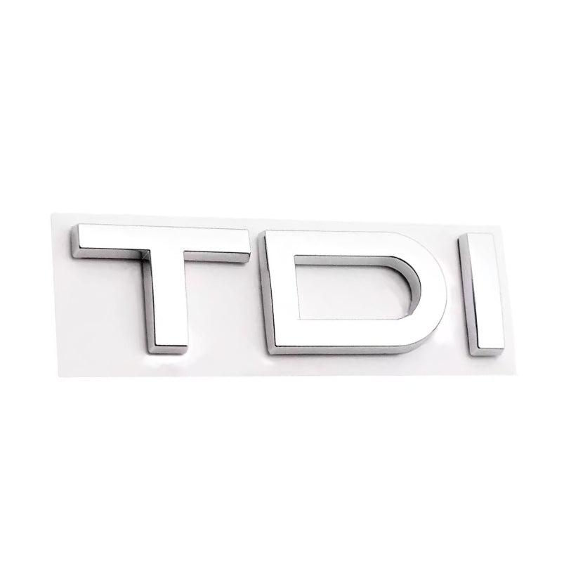 Logo TDI / 1.9Tdi / 2.0Tdi / 2.5Tdi / 2.7Tdi / 3.0Tdi Noir