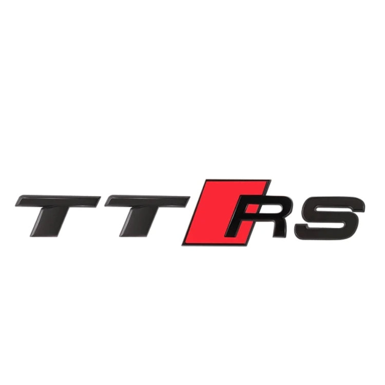 Logo / Badge Audi RS3 / RS4 / RS5 / RS6 / RS7 / RSQ3 / RSQ8 Noir