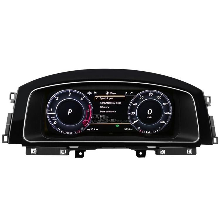 virtuacl cockpit vw golf diesel