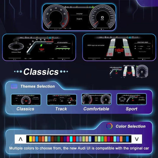 Virtual Cockpit Audi A3 / A4 / A5 / Q5 / TT