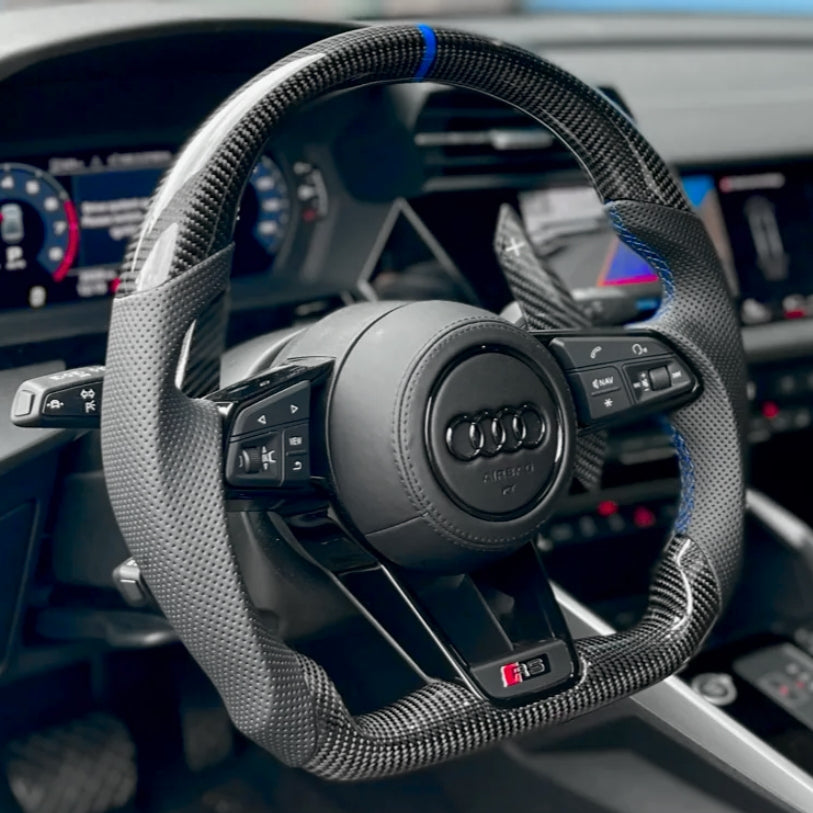 Volant Audi R8 II / TT Mk3 Carbone