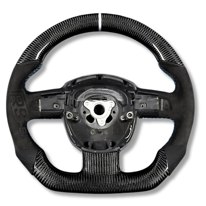 Volant Audi A3 8P / A4 B7 Carbone