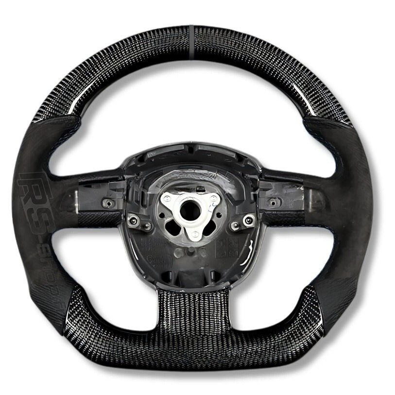 Volant Audi A3 8P / A4 B7 Carbone