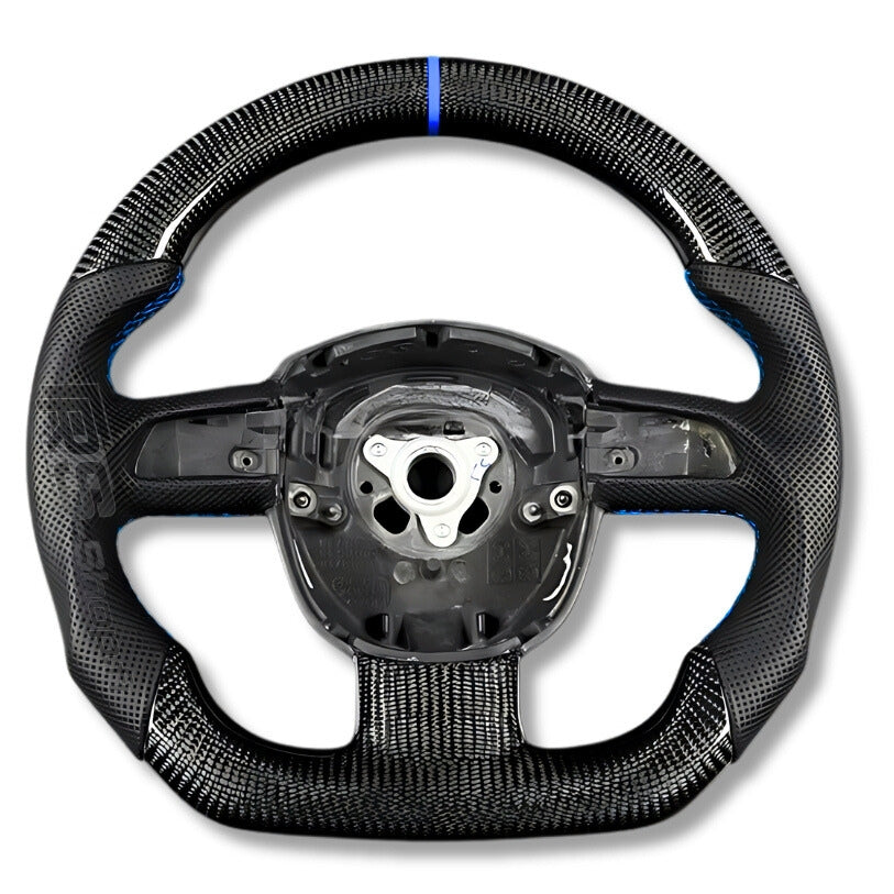 Volant Audi A3 8P / A4 B7 Carbone