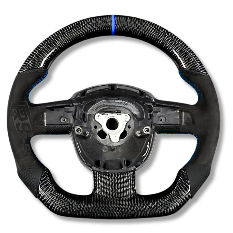 Volant Audi A3 8P / A4 B7 Carbone
