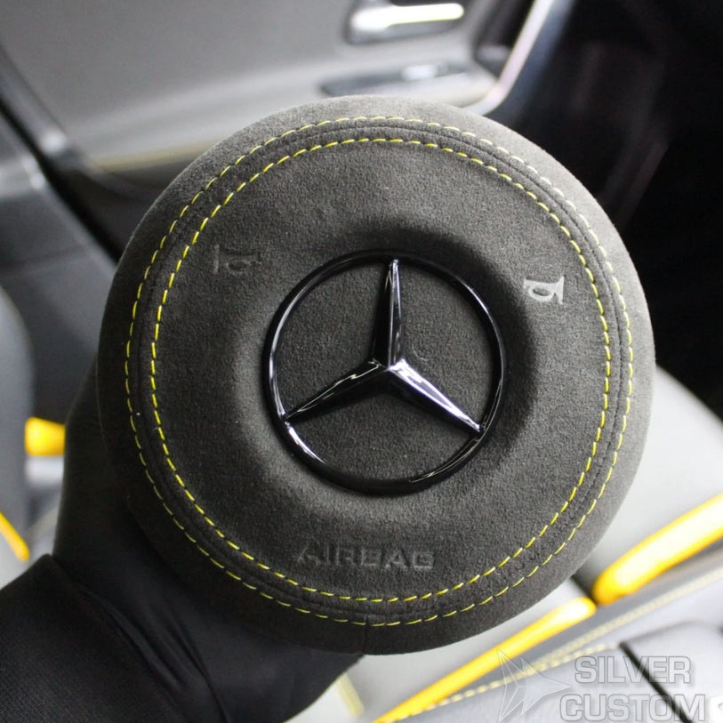 cache airbag A45S alcantara