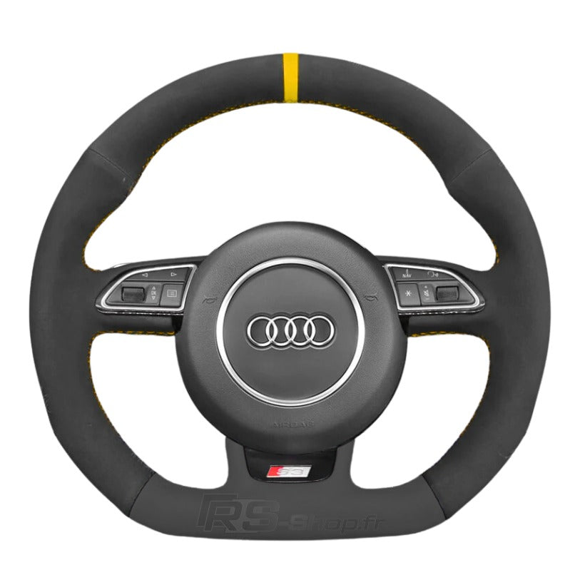 Couvre volant Audi B8 Méplat